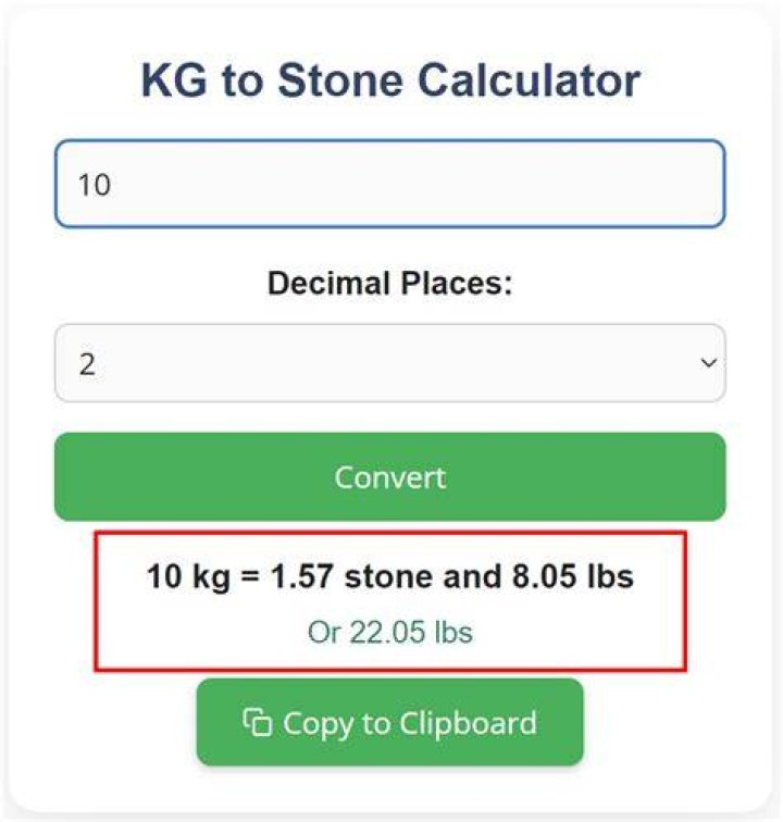 162.4 kg in stone 162.4 kg in stone