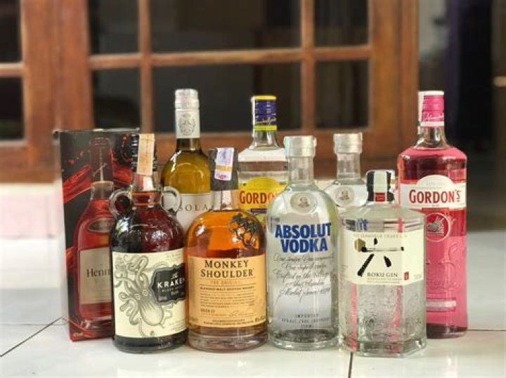 a bottle of alcohol a bottle of alcohol