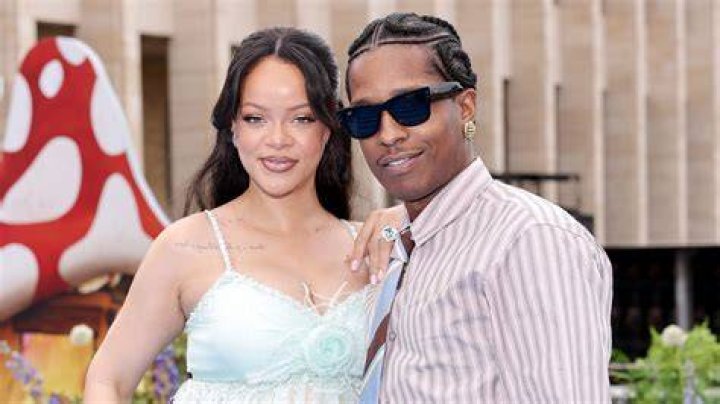 a$ap rocky and rihanna at the oscars