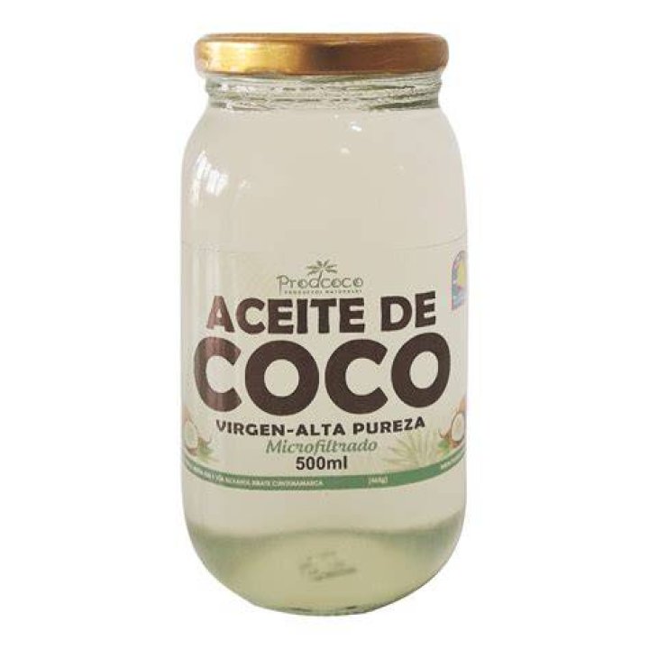 Aceite de Coco Virgen Orgánico 500ml Aceite de Coco Virgen Orgánico 500ml