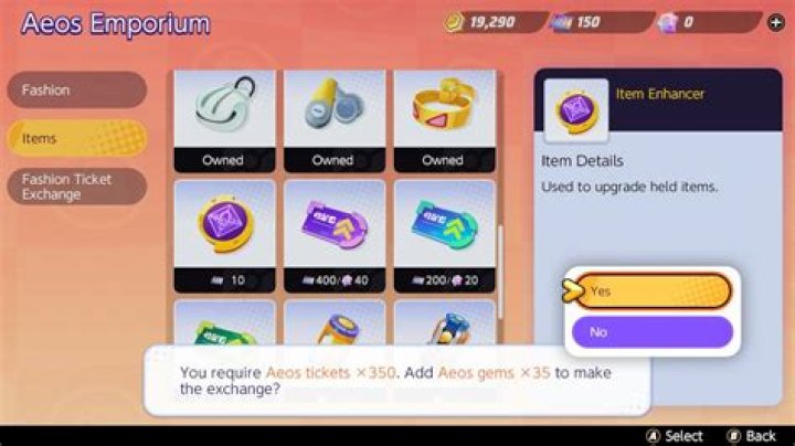 Aeos Tickets, Aeos Coins, Gems, and more
