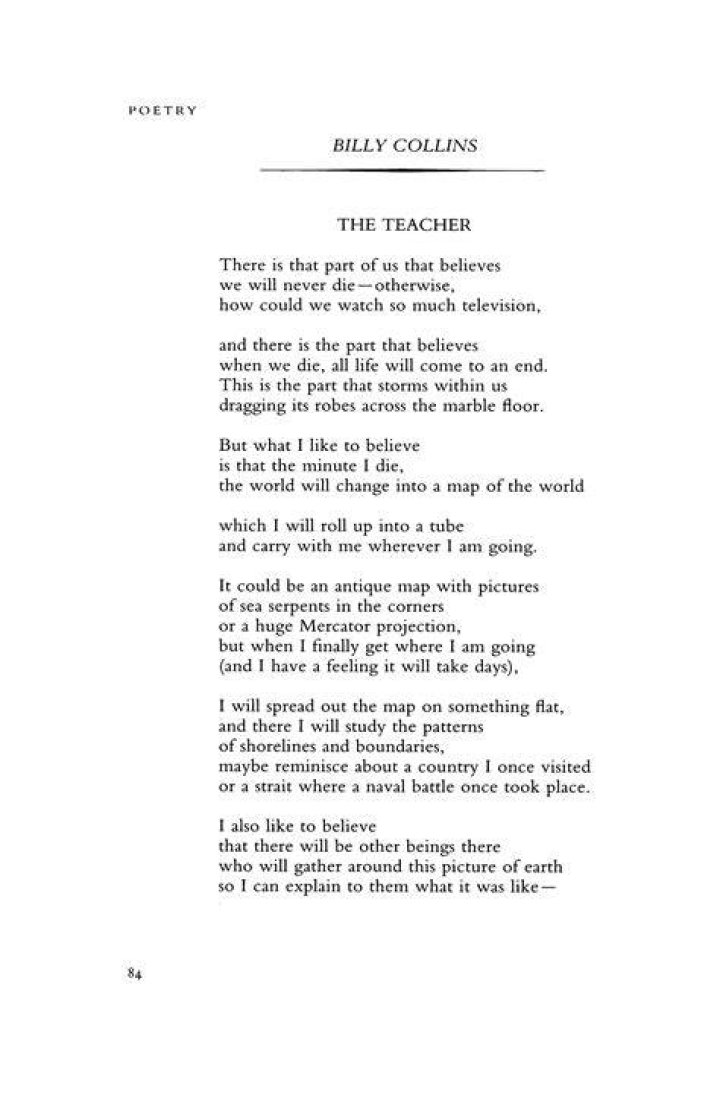 Billy Collins | Poetry Everywhere