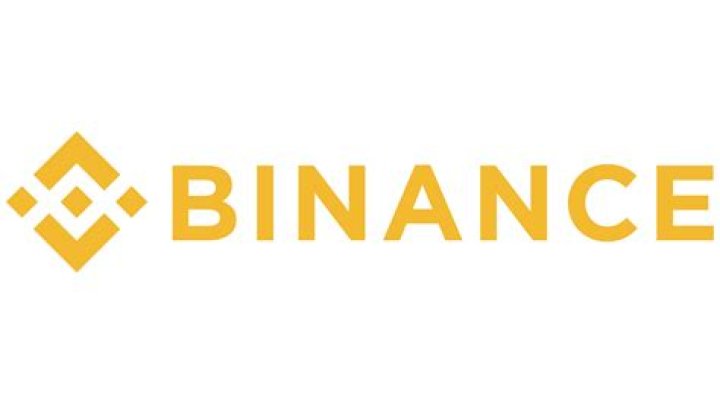 Binance logo and Binance Academy logo on a dark grey background.