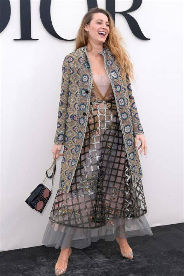 Blake Lively at Dior