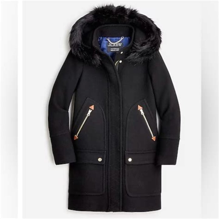 Chateau parka in Italian stadium-cloth wool Chateau parka in Italian stadium-cloth wool