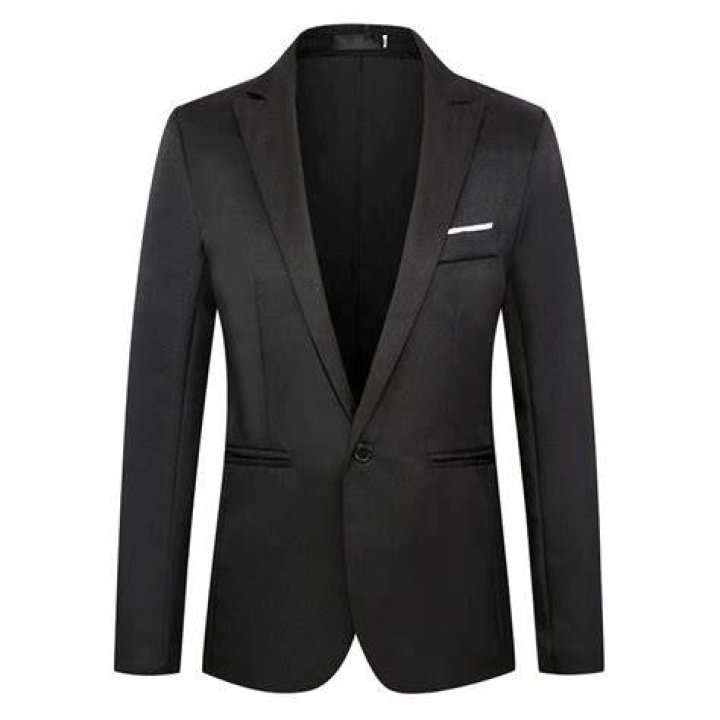 Clothing, Outerwear, Black, Jacket, Blazer, Coat, Sleeve, Suit, Formal wear, Button, Clothing, Outerwear, Black, Jacket, Blazer, Coat, Sleeve, Suit, Formal wear, Button,