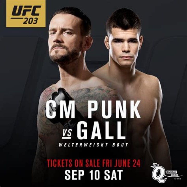 CM Punk UFC 203 #5