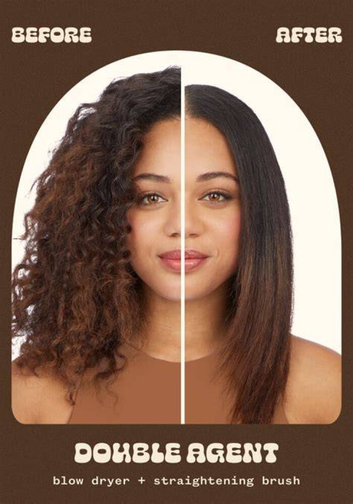 Double Agent 2-in-1 Straightening Blow Dryer Brush Double Agent 2-in-1 Straightening Blow Dryer Brush