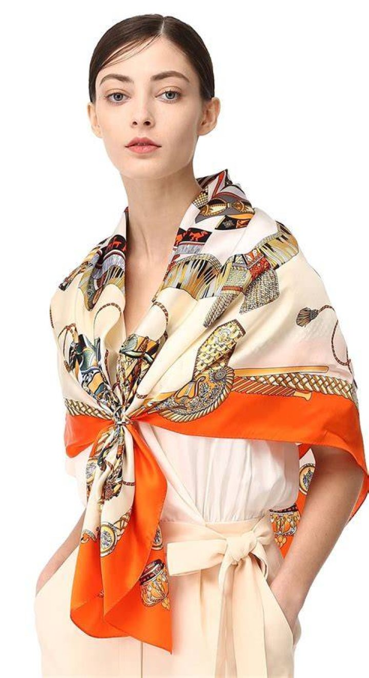 Extra-Large Silk Scarf Extra-Large Silk Scarf