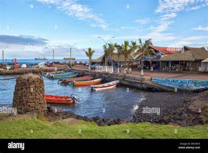 Hanga Roa Wharf Area