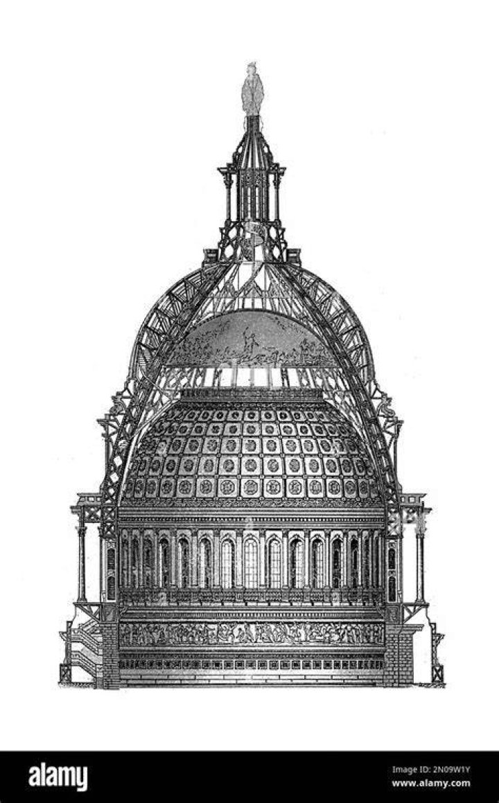 Illustration of dome constructed from toothpicks and gum drops.