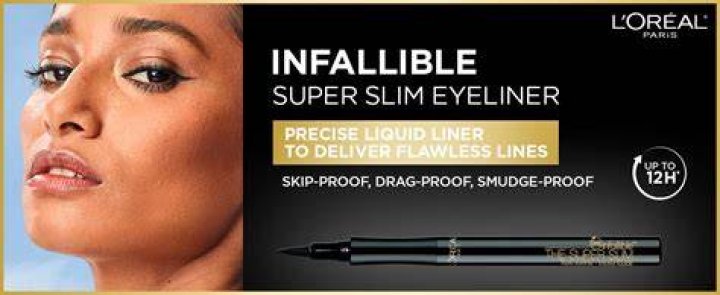 Infallible Super Slim Liquid Eyeliner in Black Infallible Super Slim Liquid Eyeliner in Black