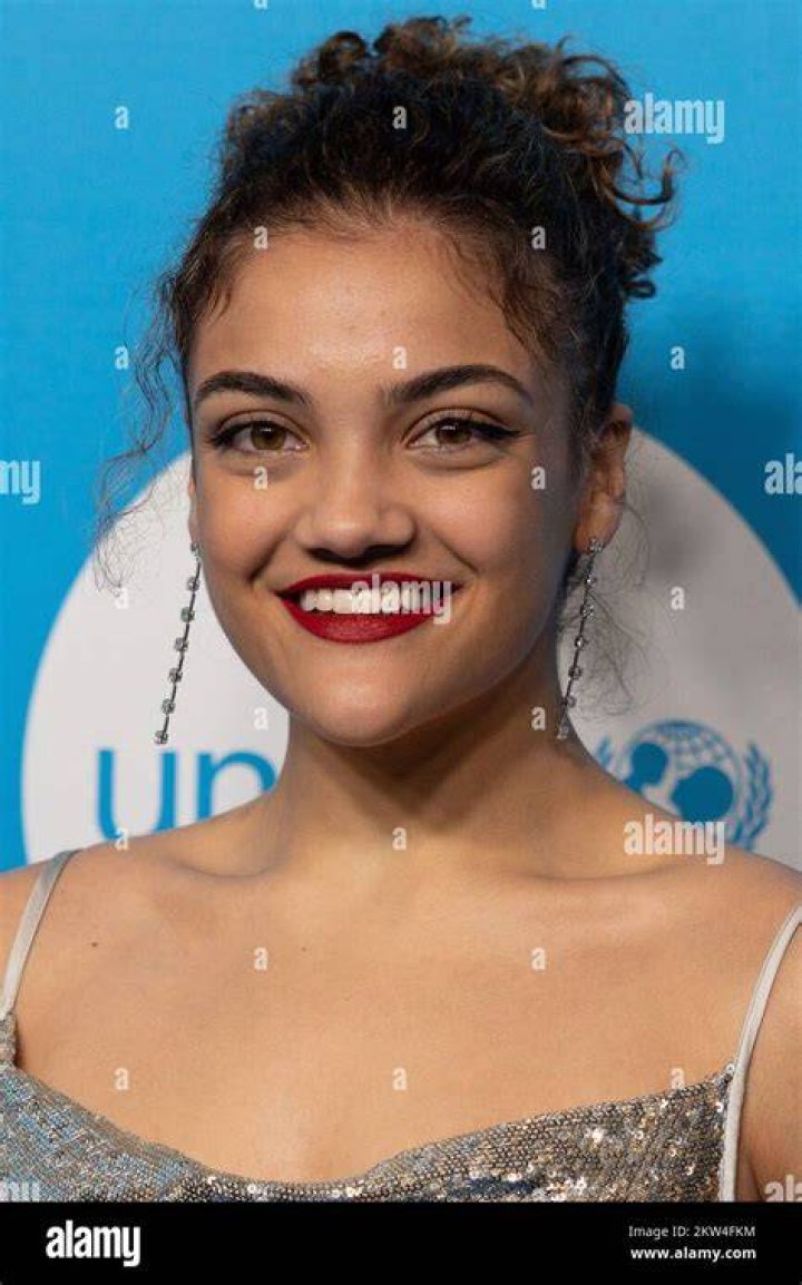 laurie hernandez ﻿at the unicef gala in new york city