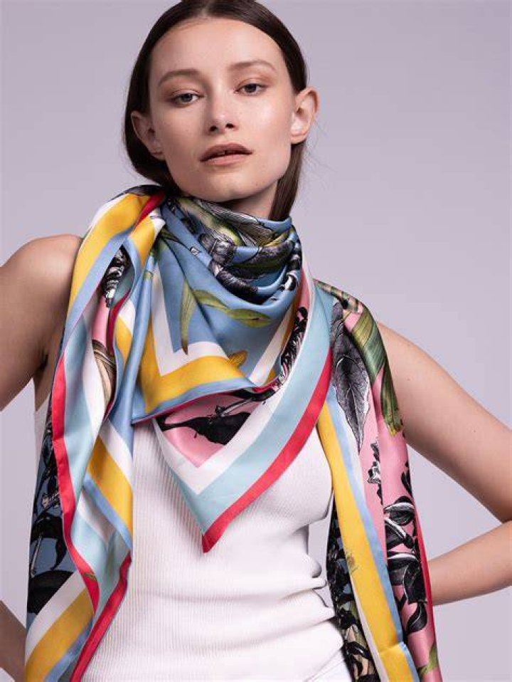 Square Silk Scarf Square Silk Scarf