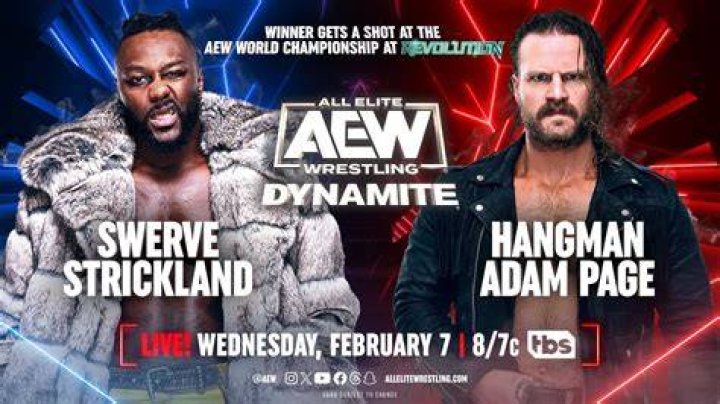 Swerve Strickland Hangman Page AEW Dynamite