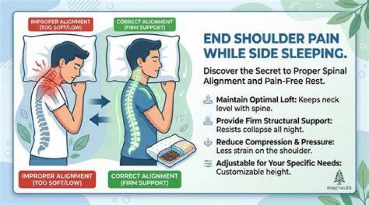 What is the best pillow for side sleepers with shoulder pain